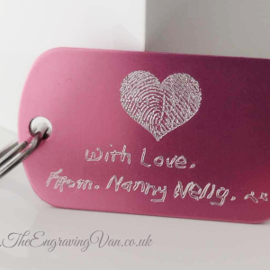 Handwriting Engraving