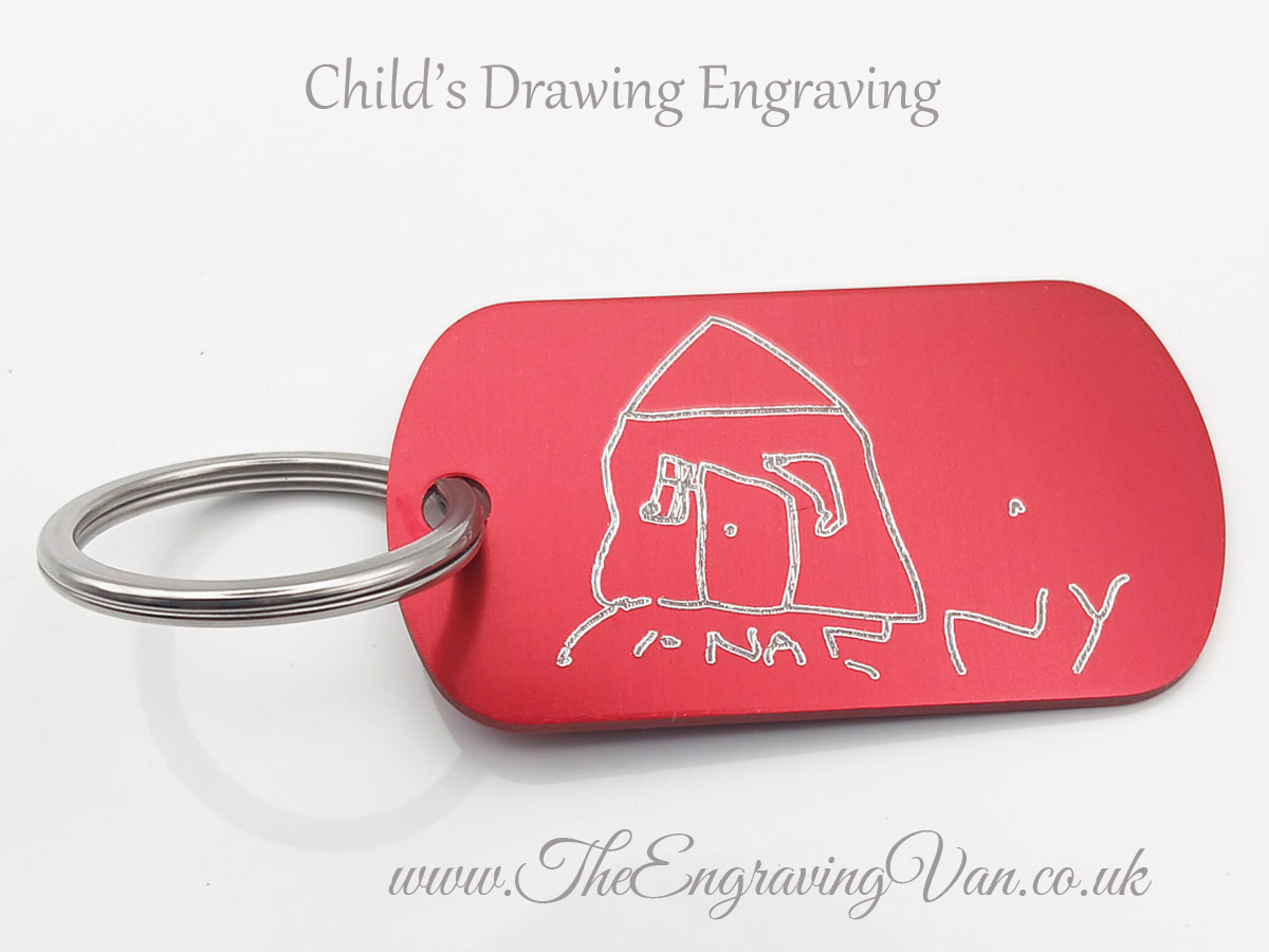 Child's House Drawing Engraving The Engraving