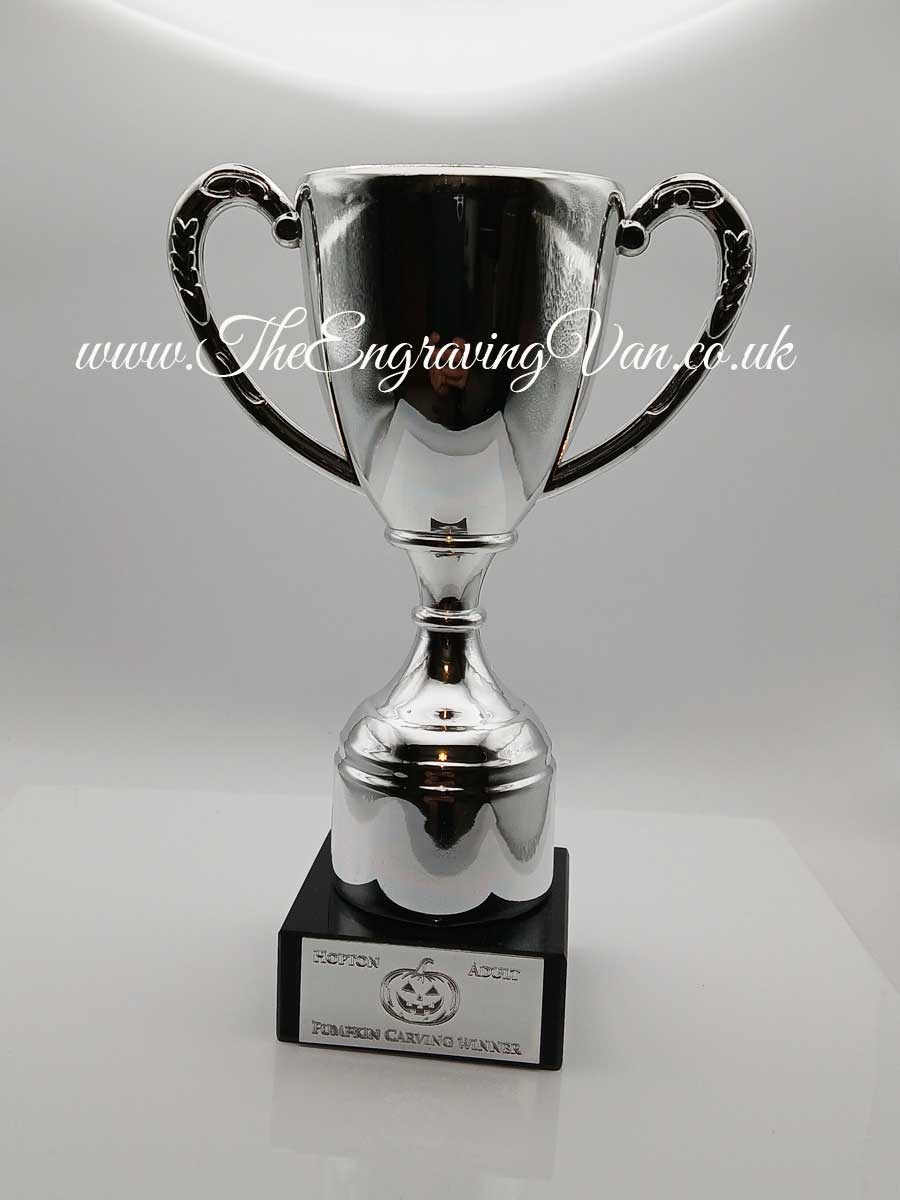 Engraved Trophy Plate, The Engraving Van.