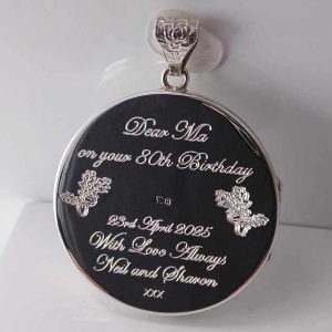 Engraved Locket The Engraving Van